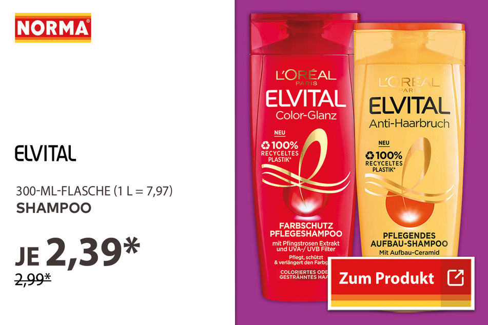 Shampoo für 2,39 Euro