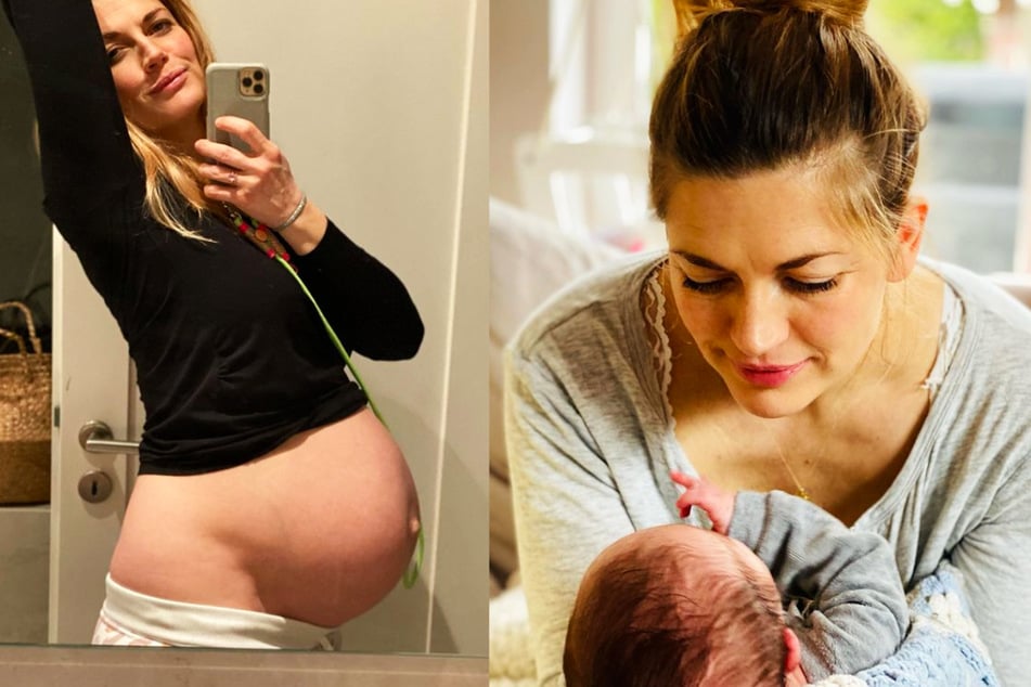 Schauspielerin Nina Bott hat auf Instagram von gesundheitlichen Problemen nach der Geburt ihres Sohnes berichtet.