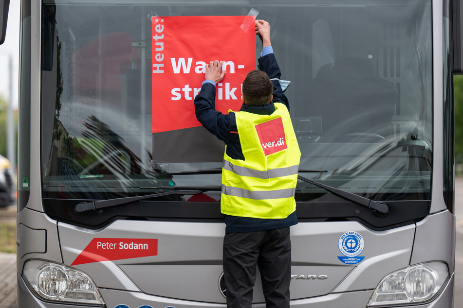 Nach gescheiterten Tarifverhandlungen ruft die Gewerkschaft Verdi erneut zu ÖPNV-Streiks in Sachsen-Anhalt auf.