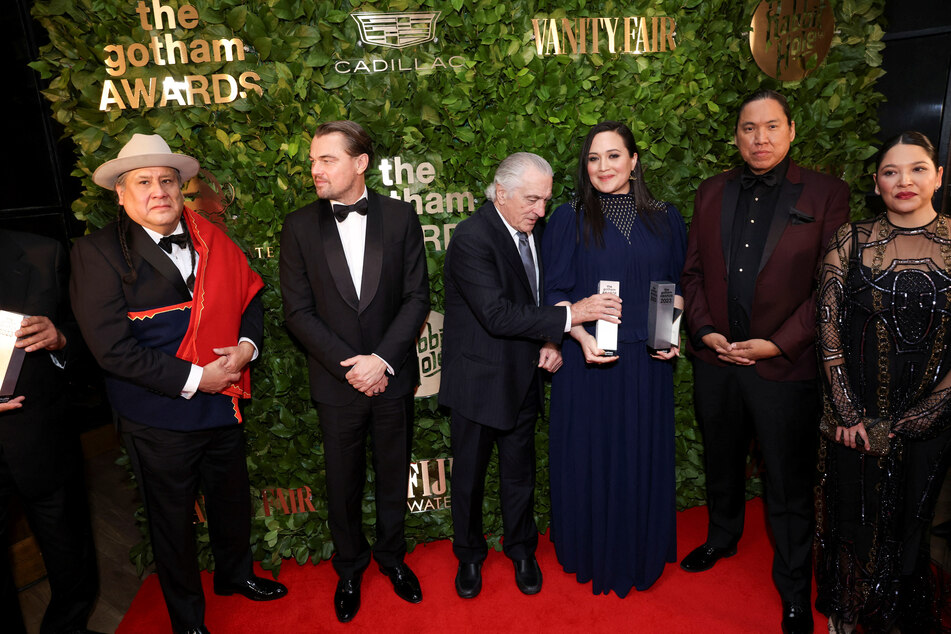 De Niro attended the Gotham Awards together with the cast and crew of his latest film, Killers of the Flower Moon.
