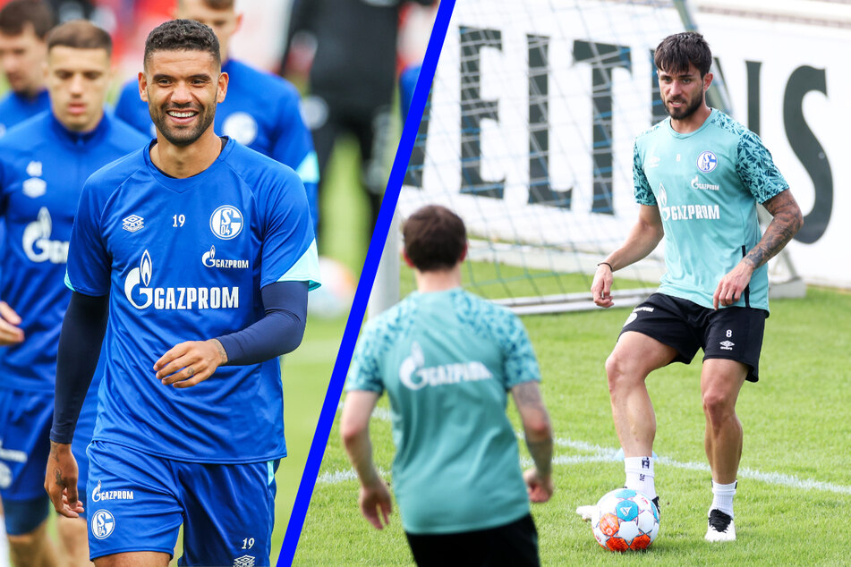 Die Neuverpflichtungen Victor Palsson (30, v.-l.) und Danny Latza (31, r.) werden im zentralen Mittelfeld wohl die taktgebende Achse bilden.