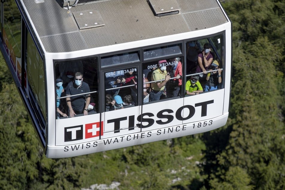 270 Menschen mussten mit Helis vom Berg geholt werden. (Archivbild)