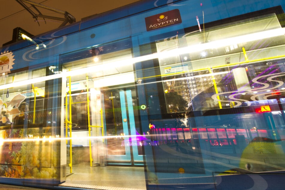 Die Straßenbahn überfuhr trotz Vollbremsung den Ast (Symbolfoto).