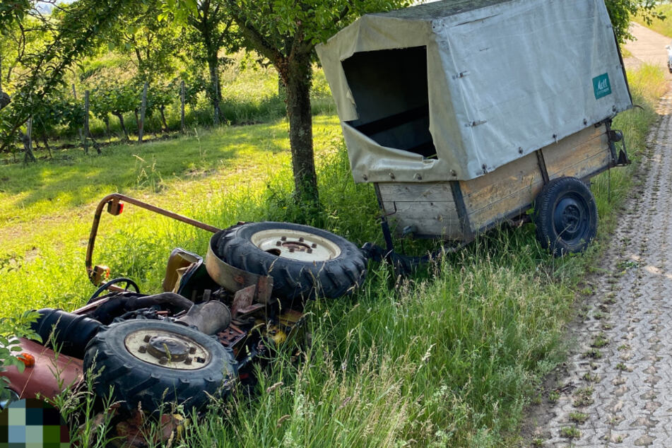 Drei junge Rabauken mopsen Traktor-Gespann: Raubzug nimmt kein gutes Ende