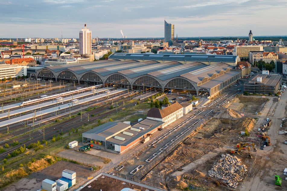 Das neue Viertel entsteht westlich des Hauptbahnhofs. (Archivbild)