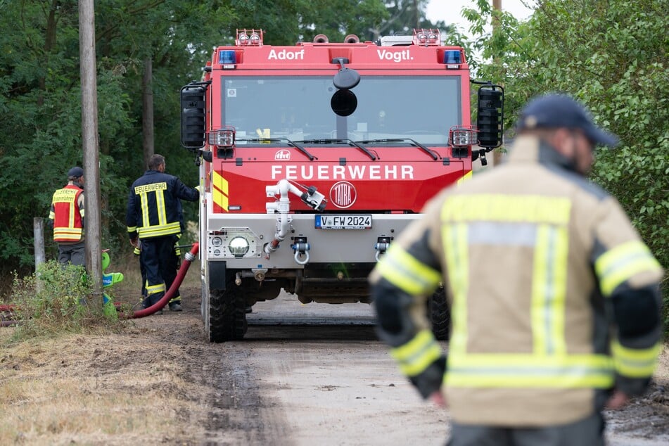 Nach Einschätzung des Landratsamtes Meißen hat sich das Brandgeschehen beruhigt.