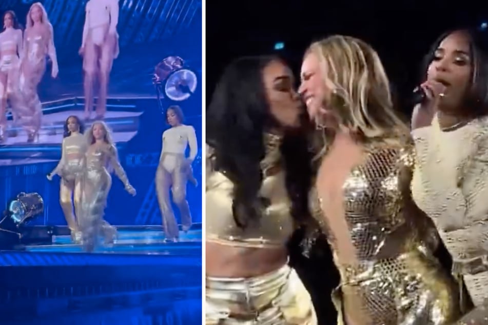 Während eines Konzerts in Las Vegas kommt es zur Reunion der Band Destiny's Child.