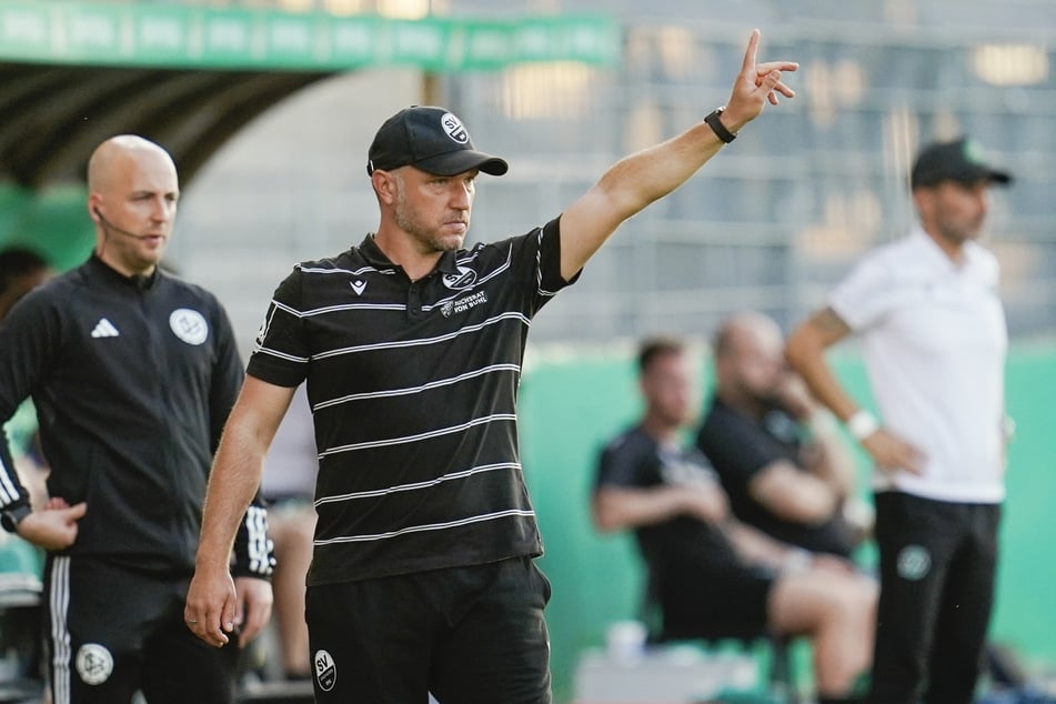 Ausgecoacht: Sandhausen-Trainer Danny Galm (37) muss nach nur zwölf Spieltagen seinen Hut nehmen.