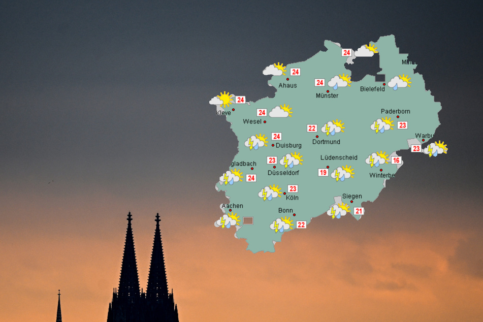 Bevor der Sommer so richtig startet: Regen und Gewitter in NRW