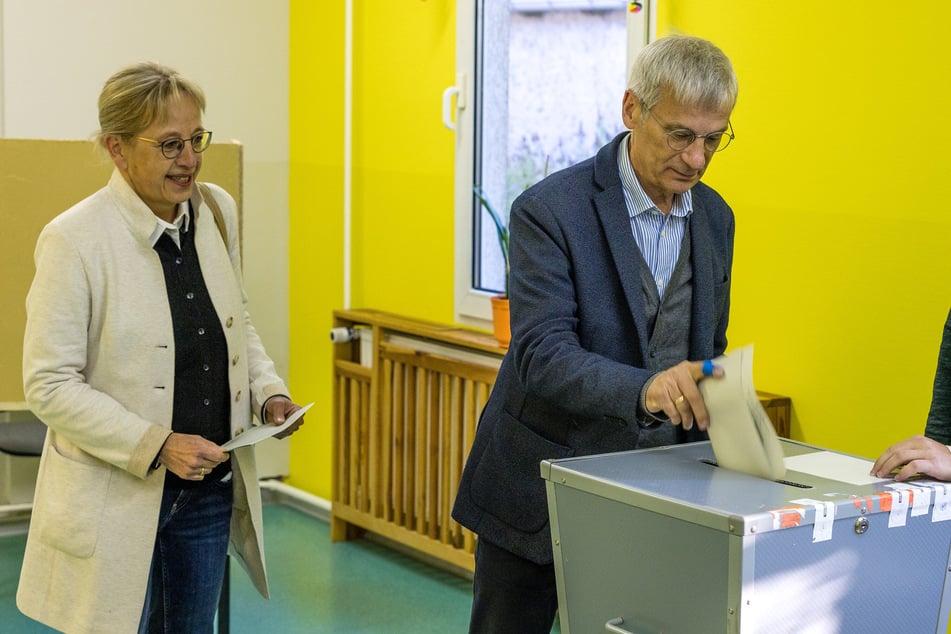 AfD-Spitzenkandidat Hans-Christoph Berndt (68) ist zuversichtlich, viele Stimmen zu erhalten.