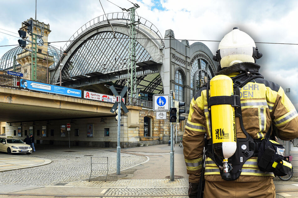 Die Feuerwehr rückte zum Hauptbahnhof aus (Symbolbild).