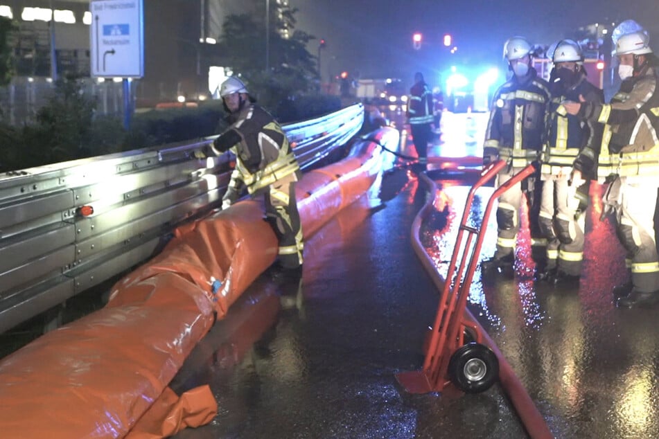 Baden W rttemberg Starkregen und  Unwetter Audi  Werk 