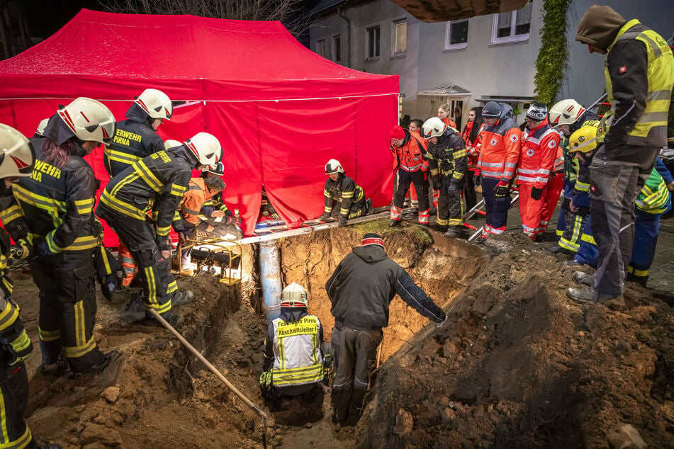 Der Einsatz dauerte fast zweieinhalb Stunden.