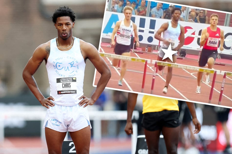 Penis-Panne hält ihn nicht auf: Leichtathletik-Ass reißt mitten im Rennen die Hose