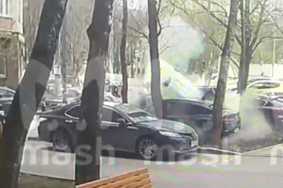 Eine Autobombe ging am Freitag in Moskau hoch.