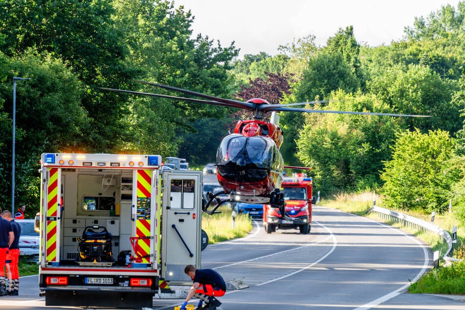 Der 11-Jährige kam mit einem Rettungshubschrauber in ein Krankenhaus.