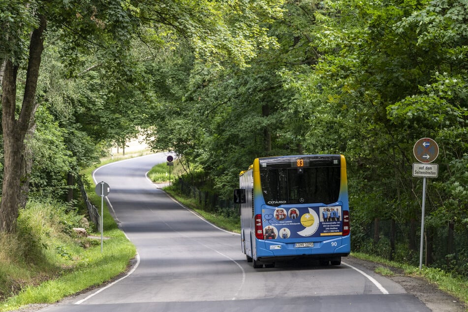 Die Buslinie 83 in Euba soll künftig nur noch einmal in der Stunde fahren.