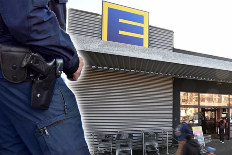 Die Polizei sucht nach Zeugen, die sich zur Tatzeit im Edeka-Markt oder an der Haltestelle aufgehalten haben.