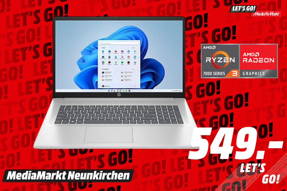 HP-Notebook für 549 Euro.