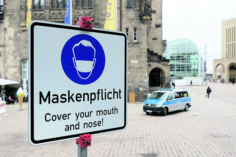 Lockdown: Im vergangenen Jahr zu lasch, erst spät zog Sachsen die Zügel an - gerade noch ne 3.