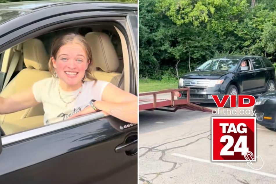 viral videos: Viral Video of the Day for June 17, 2025: Woman pulls off unbelievable tow job with broken van!