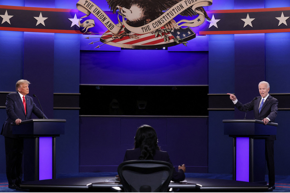 Donald Trump (l.) and Joe Biden debated twice during the 2020 presidential race.