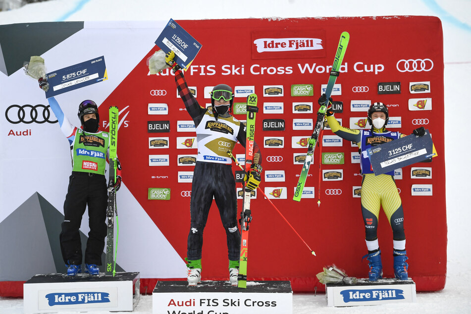 Das große Ziel von Jonas Lenherr (l.): Nach seiner Verletzung bei der Heim-WM in St. Moritz antreten.