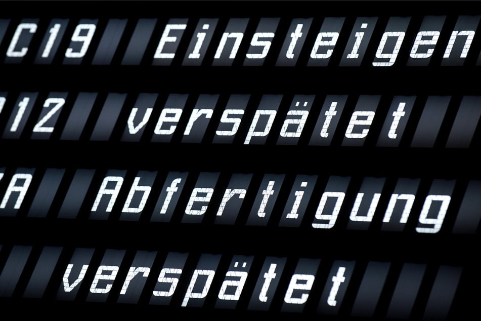 Verspätungen kennen nicht nur Bahnfahrer...