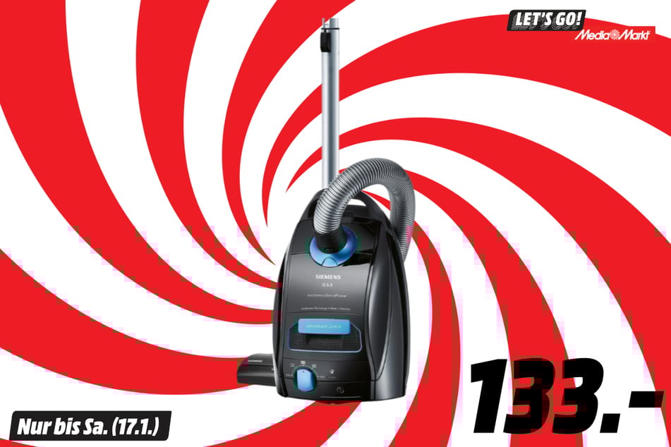 Siemens-Staubsauger für 133 Euro.