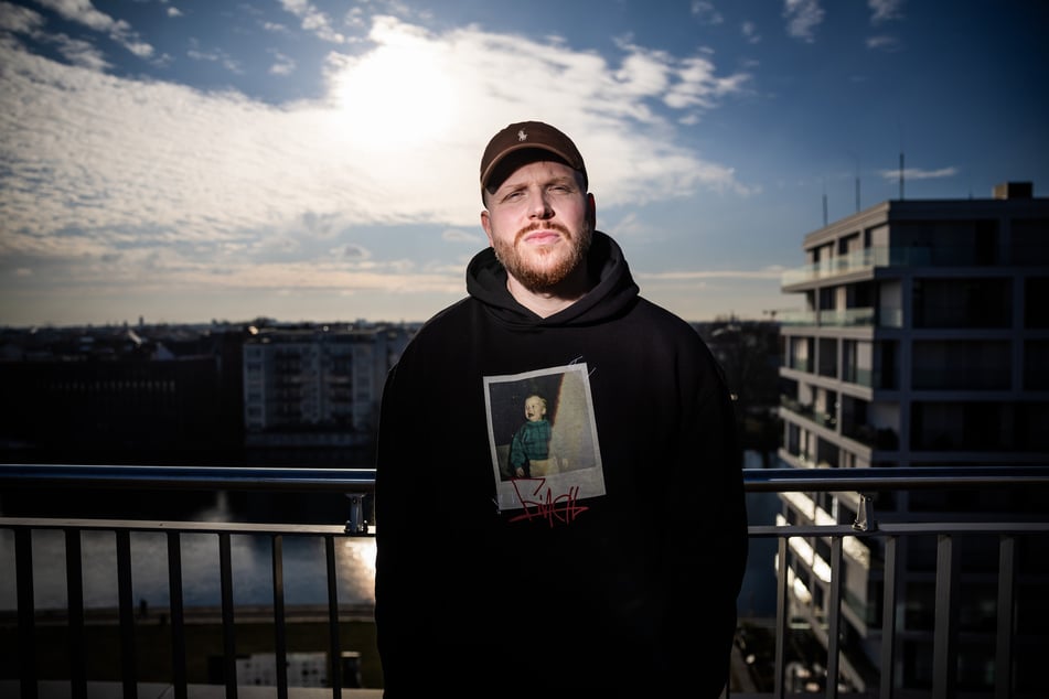 Finch (34) im Rahmen eines Pressetermins für sein neues Album "Schluss mit lustig".