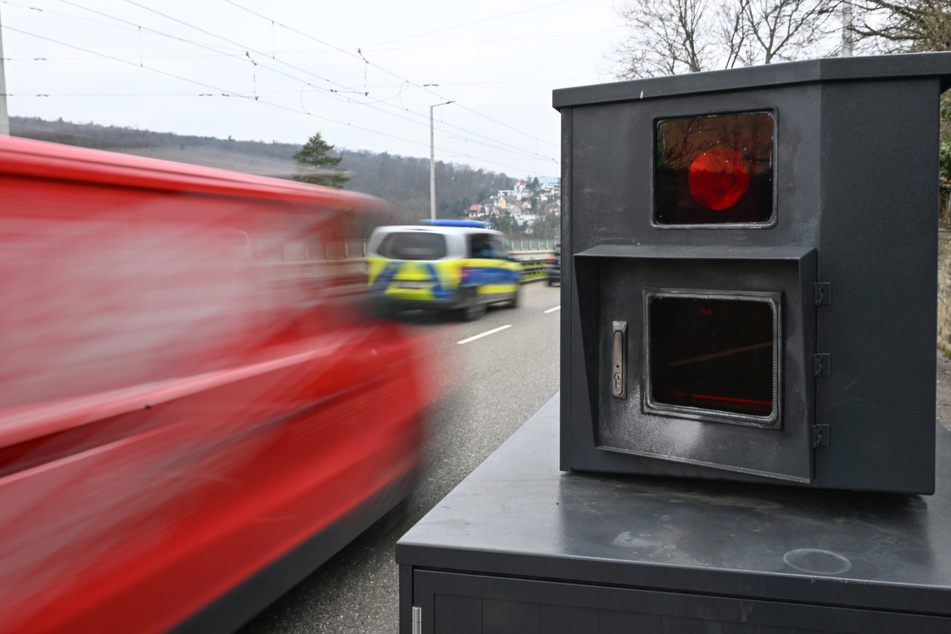 In Magdeburg wird diese Woche wieder geblitzt. (Symbolbild)