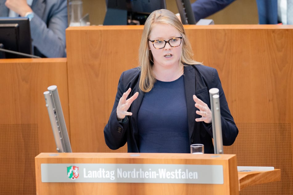 Übt deutliche Kritik an der Aufklärung der Umstände des Terroranschlags von Solingen: SPD-Landtagsfraktionsvorsitzende Lisa-Kristin Kapteinat (36).