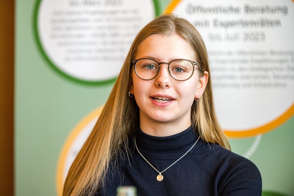 Lilly Härtig (19) ist Vorsitzende des Landesschülerrates Sachsen.