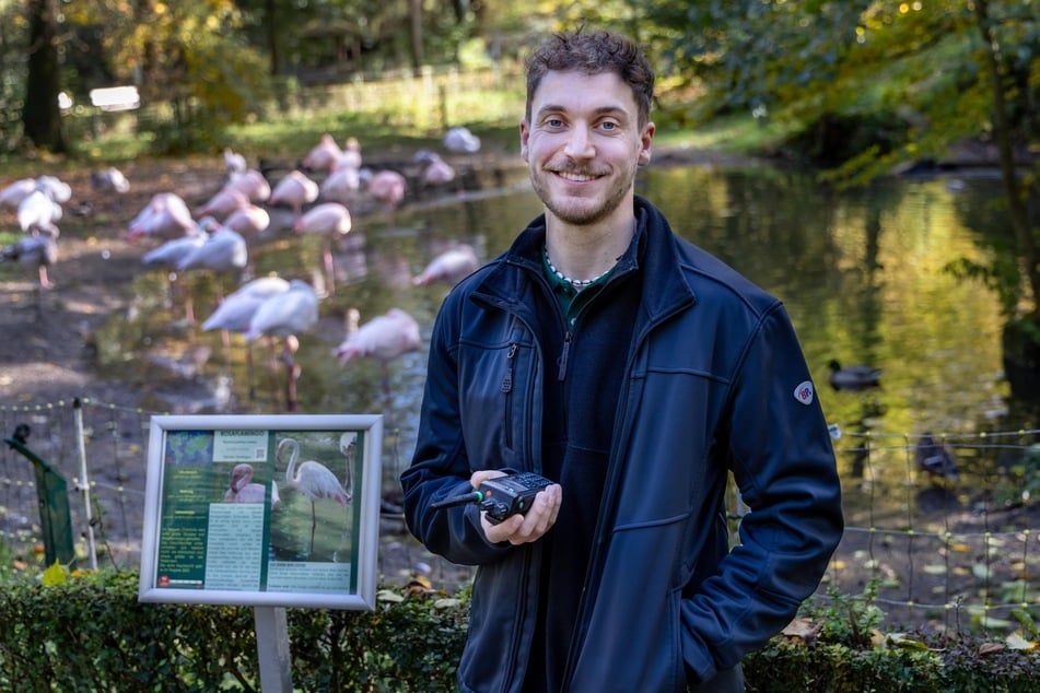 Constantin Beck (28) ist der neue Kurator im Tierpark.