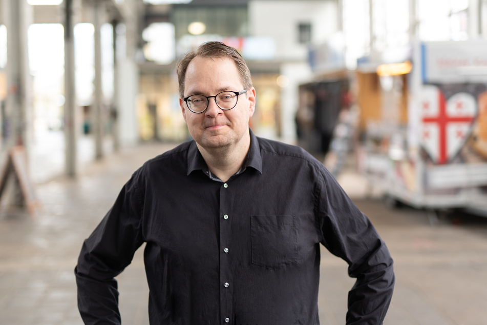 Sören Pellmann für den Wahlkreis 153, Leipzig II - Er verteidigt in Leipzig das LINKE-Direktmandat.