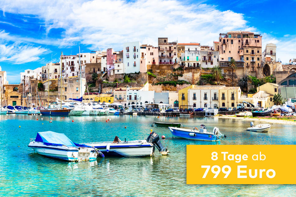 Sicily: 8 days from only 799 euros.