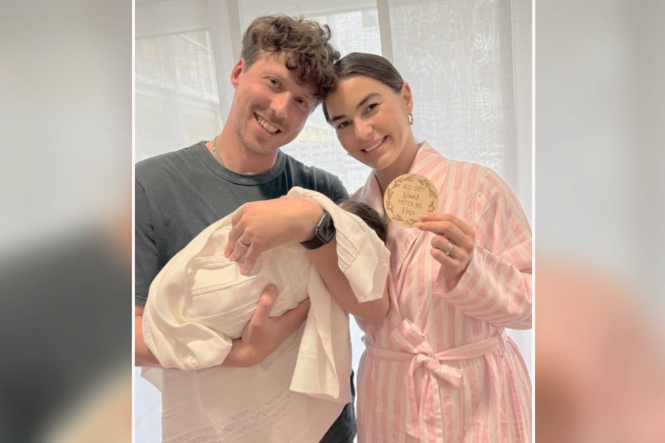 Am Donnerstagnachmittag brachte Renata Lusin Töchterchen Stella in Leverkusen zur Welt.