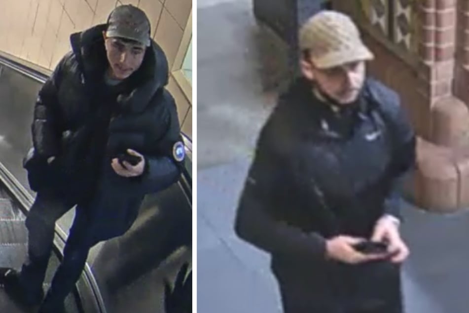 Mit diesen Fotos sucht die Polizei nach den Tatverdächtigen, die einen 16-Jährigen in Berlin-Reinickendorf am 22. Dezember 2024 ausgeraubt haben sollen.