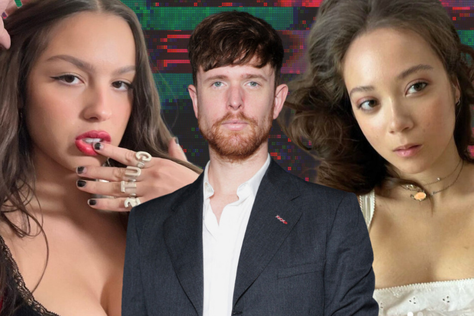 Singer-songwriters Olivia Rodrigo (l.), James Blake (c.), and Laufey will drop their own respective albums on Friday!