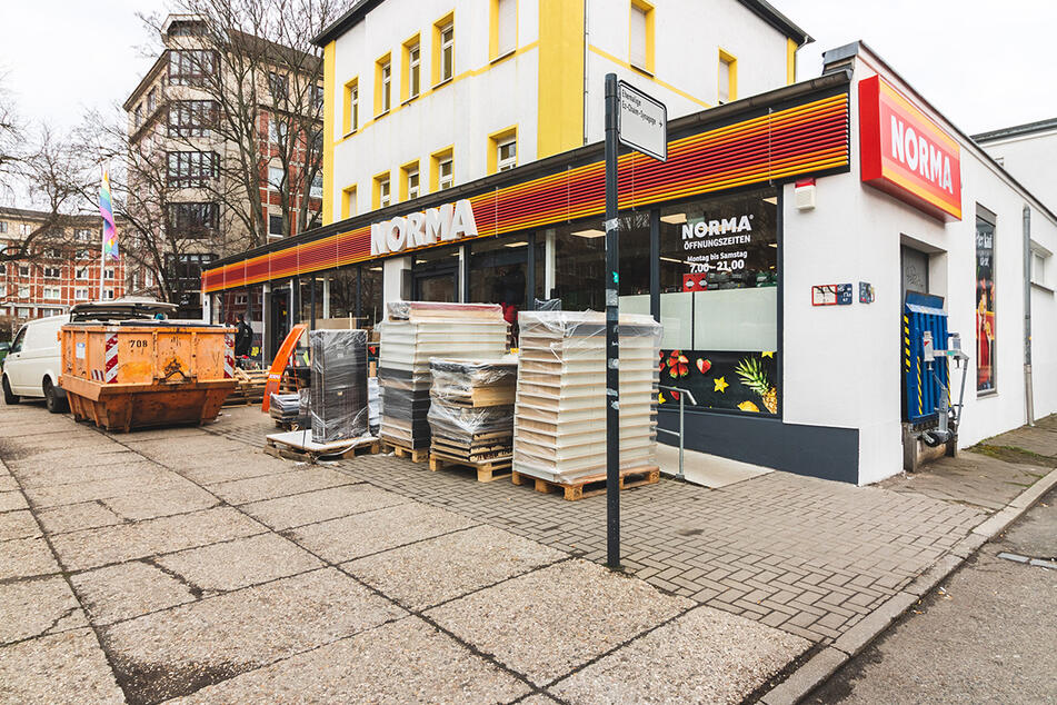 Noch ist hier Baustelle, doch ab Montag (22.3.) erstrahlt hier alles in neuem Glanz!