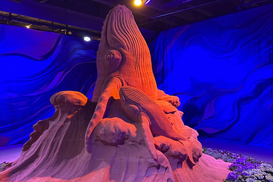 Aus über 200 Tonnen Sand entsteht in Freital Großes.