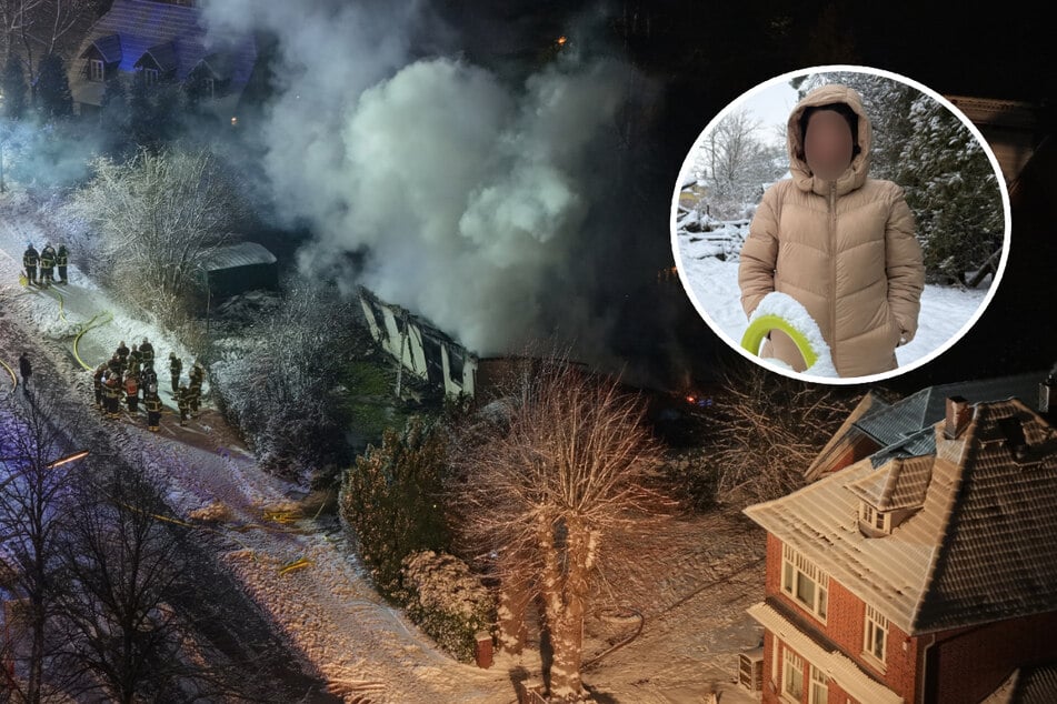 Hamburg: Nach Feuer-Inferno: Mutter mit sechs Kindern obdachlos