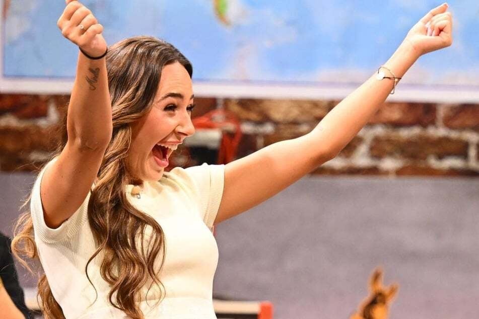 Nicht die Schlauste, aber bis zuletzt immer sympathisch und selbstironisch: "Siegerin" Alessia Herren (23).
