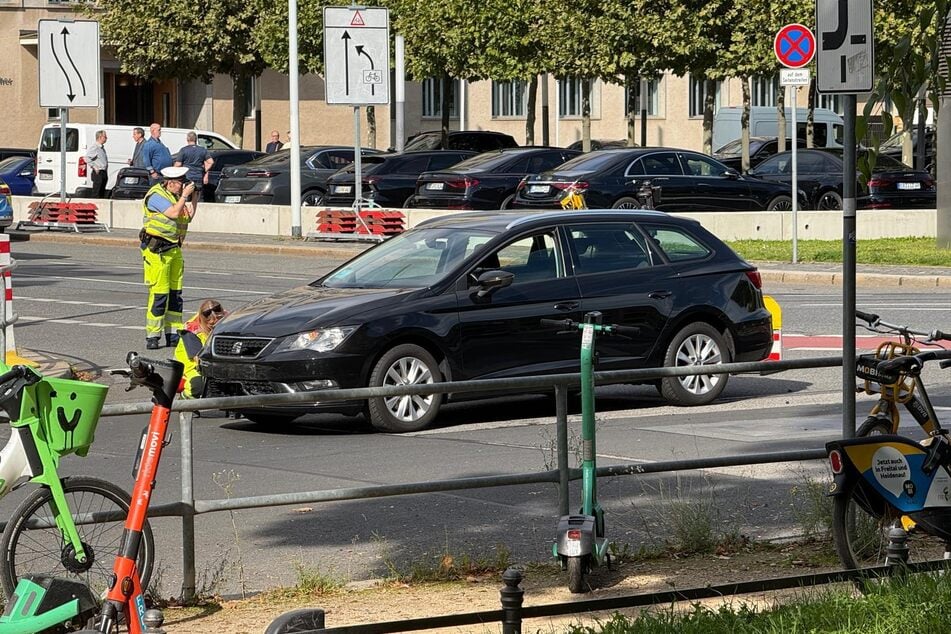 Der an dem Unfall beteiligte Seat.