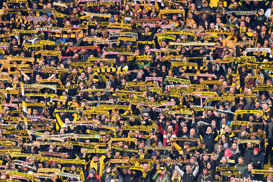 Der Zuschauerschnitt ging bei Dynamo leicht nach unten - was vor allem an den mangelnden Leistungen der Mannschaft in der Hinrunde lag.