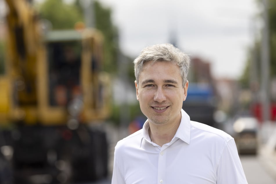Baubürgermeister Stephan Kühn (45, Grüne) plant weiter mit dem Hauptzollamt an der Washingtonstraße.