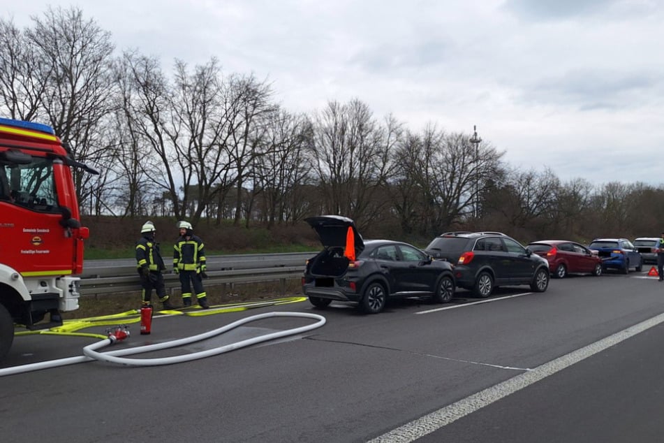 Offenbar hatte sich keiner der Insassen ernsthafte Verletzungen zugezogen.