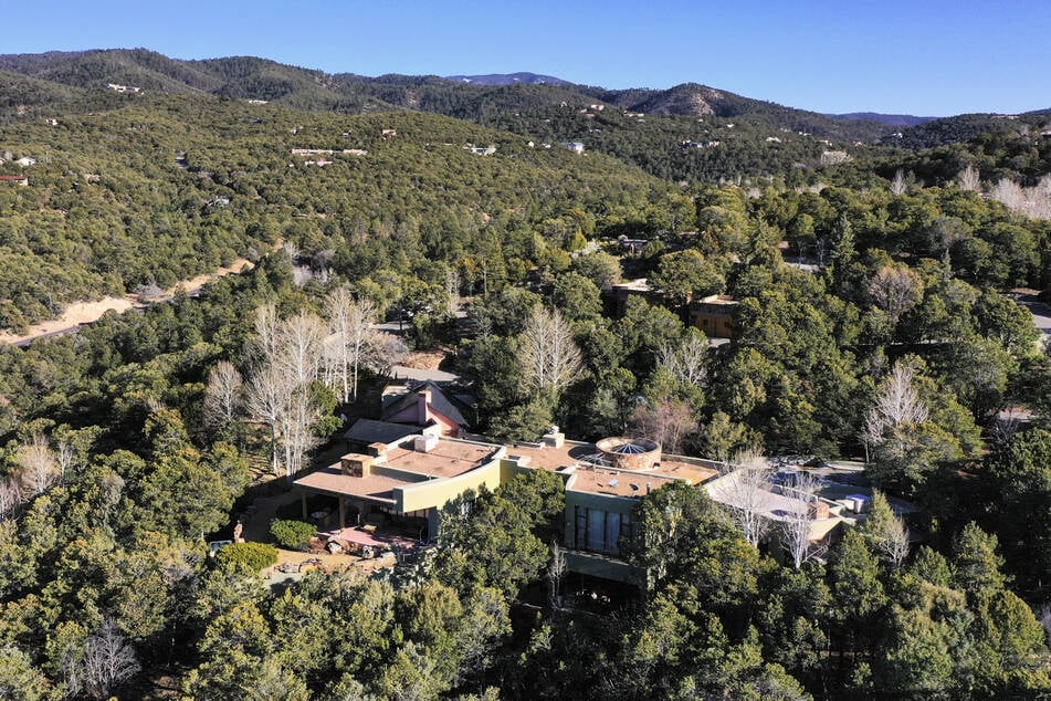 Das Haus des Schauspielers Gene Hackman und seiner Frau Betsy Arakawa in Santa Fe (New Mexico, USA). Dort wurden ihre Leiche gefunden.