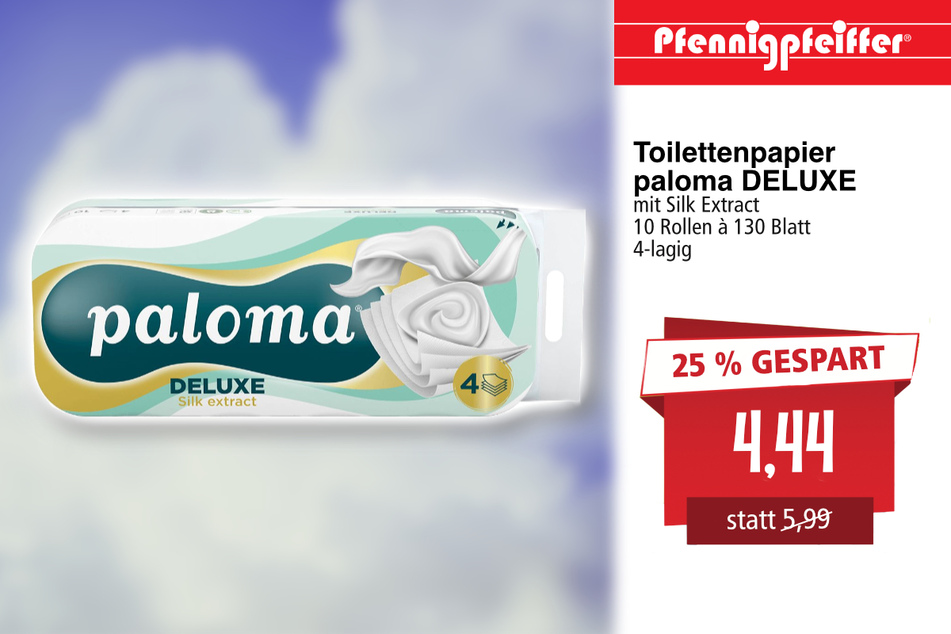 Toilettenpapier paloma DELUXE