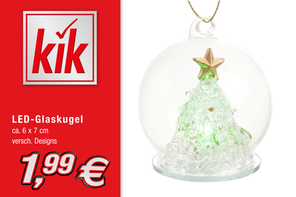 LED-Glaskugel